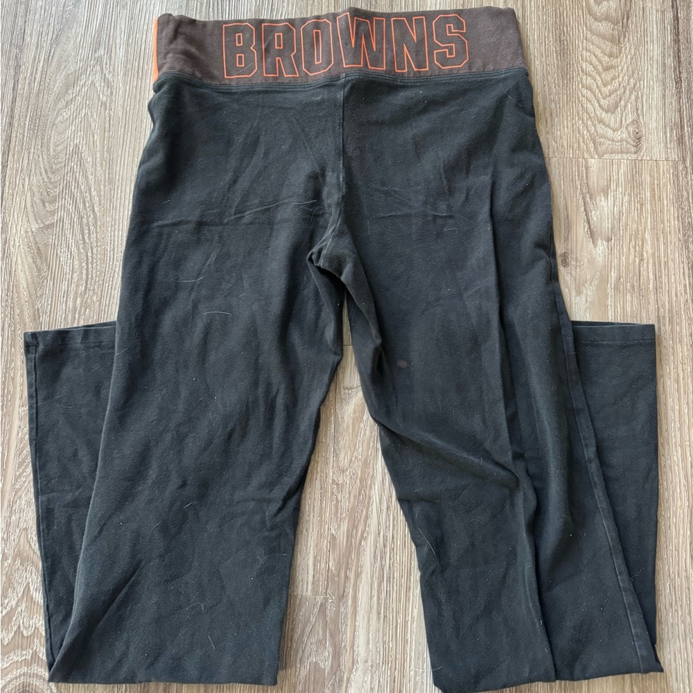 Victoria's Secret Black and Brown Kids Leggings